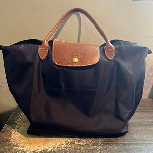 Longchamp Bag - purple color